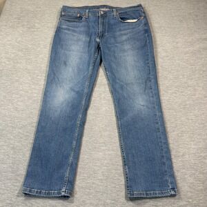 Levis 511 Jeans Men 36x29 Blue Slim Fit Stretch Denim Medium Wash Casual Pants